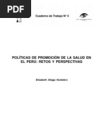 Políticas Promoción Salud-E Aliaga