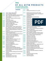 ASTM Index