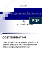 Engineering Economics: by Lec. Junaid Arshad