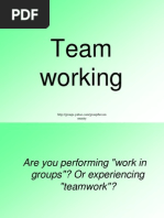 Team Working