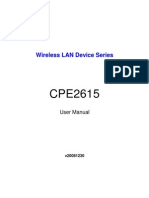 ARGtek CPE2615 User Manual