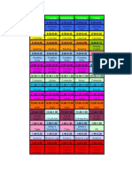 Class Schedule - Final Project