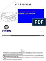 Epson Stylus Scan 2500 Service Manual