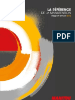 Rapport Annuel Manitou Group 2012