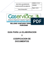 Guia de Codificacion de Documentos