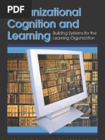 Luca Iandoli Organizational Cognition and Learning Building Systems For The Learning Organization 2007