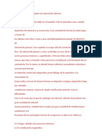 Algunas Teorías Principales de Mineral de Génesis