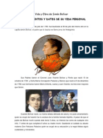 Vida y Obra de Simón Bolívar