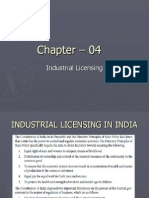 Industrial Licensing