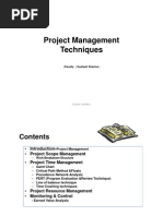 Project Management Techniques