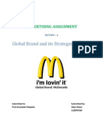 Global Brand - Mcdonalds' Strategies