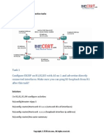 EIGRP Configuration Tasks