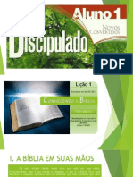 Discipulado Lição 1