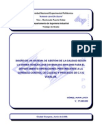 Diseno Sistema Gestion Calidad Iso 9001 2000 Venalum