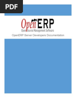 OpenERP Server Developers Documentation