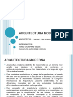 Arquitectura Moderna