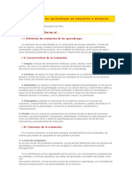 La Evaluación de Los Aprendizajes en Educación A Distancia