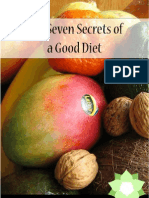 The 7 Secrets of A Good Diet