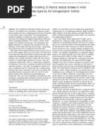 Macro and Micro Scale Modeling of Thermal Residual Stresses in Metal Matrix Composite Surface Layers by The Homogenization Method