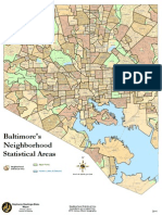 Neighborhood Statistical Areas Map