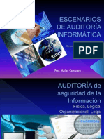 Escenarios de Auditoría Informática