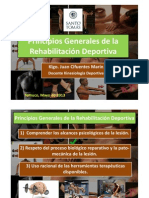 3.1 Principios de La Rehabilitación Deportiva