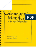 Communist Manifesto in The Age of Imperialism