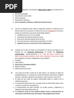 Examen Diarrea e Intestino - Respuestas