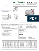 TTS S601 Tank Specification