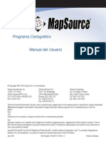 Guia de Usuario de Mapsource