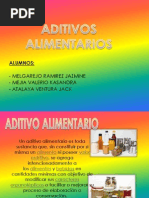 Aditivos Alimentarios