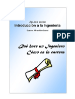 Apunte Sobre Introducción A La Ingeniería