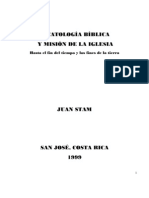 Juan Stam Escatologia Biblica y La Mision de La Iglesia