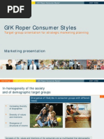 Presentation Roper Consumer Styles