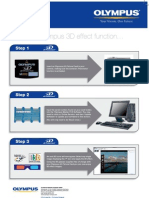 Using The Olympus 3D Effect Function : Step 1