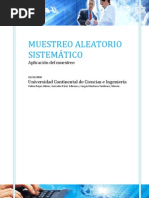 MUESTREO ALEATORIO SISTEMÁTICO Monografia