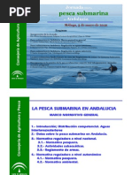 Pesca Submarina en Andalucxa Marco Normativo General