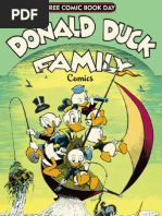 Donald Duck Family Comics Promo For Free Comic Book Day