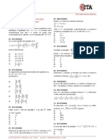 535 Numeros Complexos Ita 2012 Exercicios