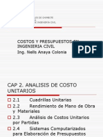 2 Costos y Presupuestos