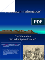 Paradoxuri Matematice''