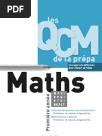 Les QCM de La Prépa - MATHS MPSI-PCSI-PTSI-BCPST