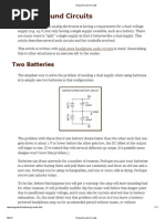 Virtual Ground Circuits