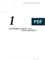 Introduction To Management