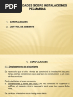 Generalidades y Control Ambiente Instalaciones Pecuarias