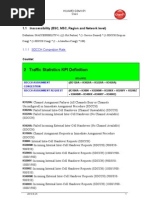 Definicion de KPIs de HUAWEI GSM (20100128)