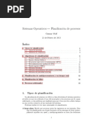 Planificacion de Procesos Sistemas Operativos