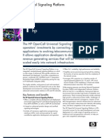 OpenCall Universal Signaling Platform Datasheet V3