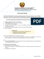 Visa Application Form April 2013 MHC