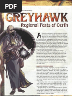 Grey Hawk Regional Feats